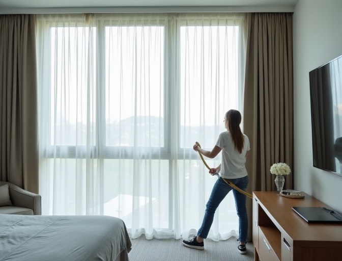 Cashmere Sheer Curtain Cleaning
